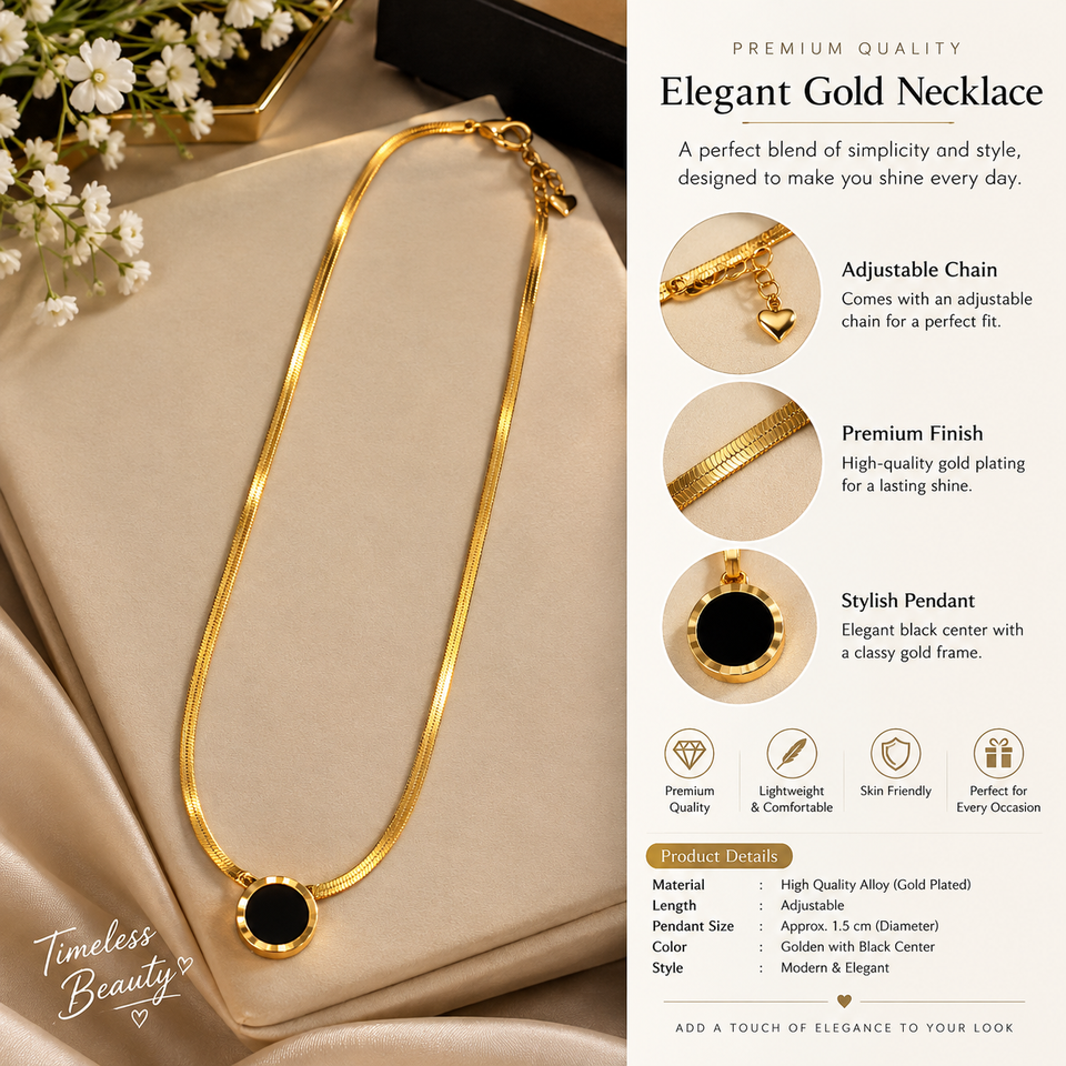Elegant Gold Necklace